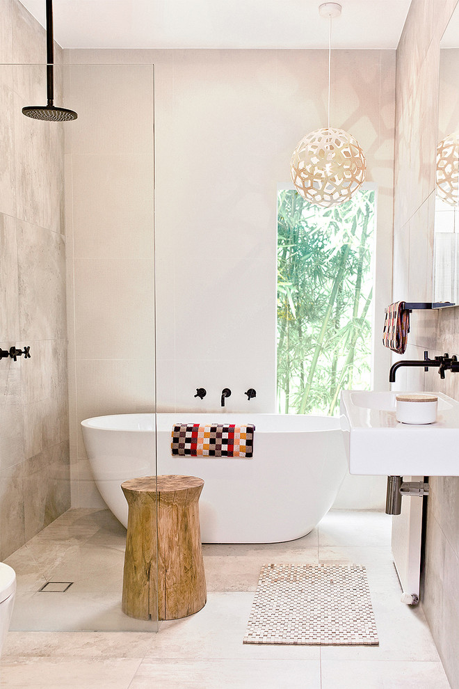 Soaking Tub Shower Combination