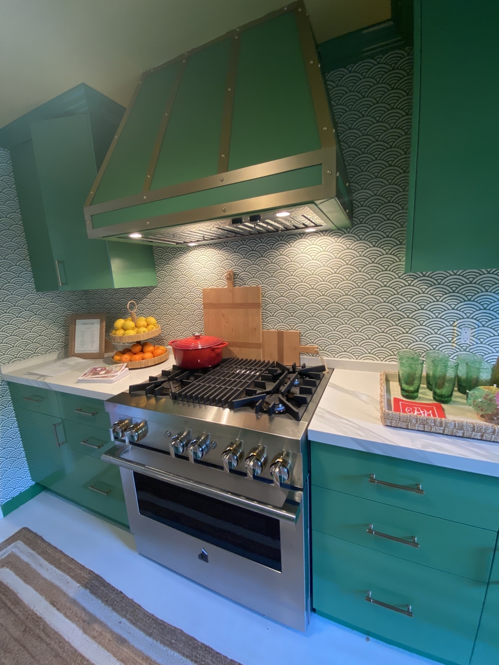 Green Style kitchen cabinets