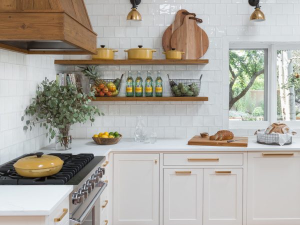 11 Ways to Add Color to a White Kitchen