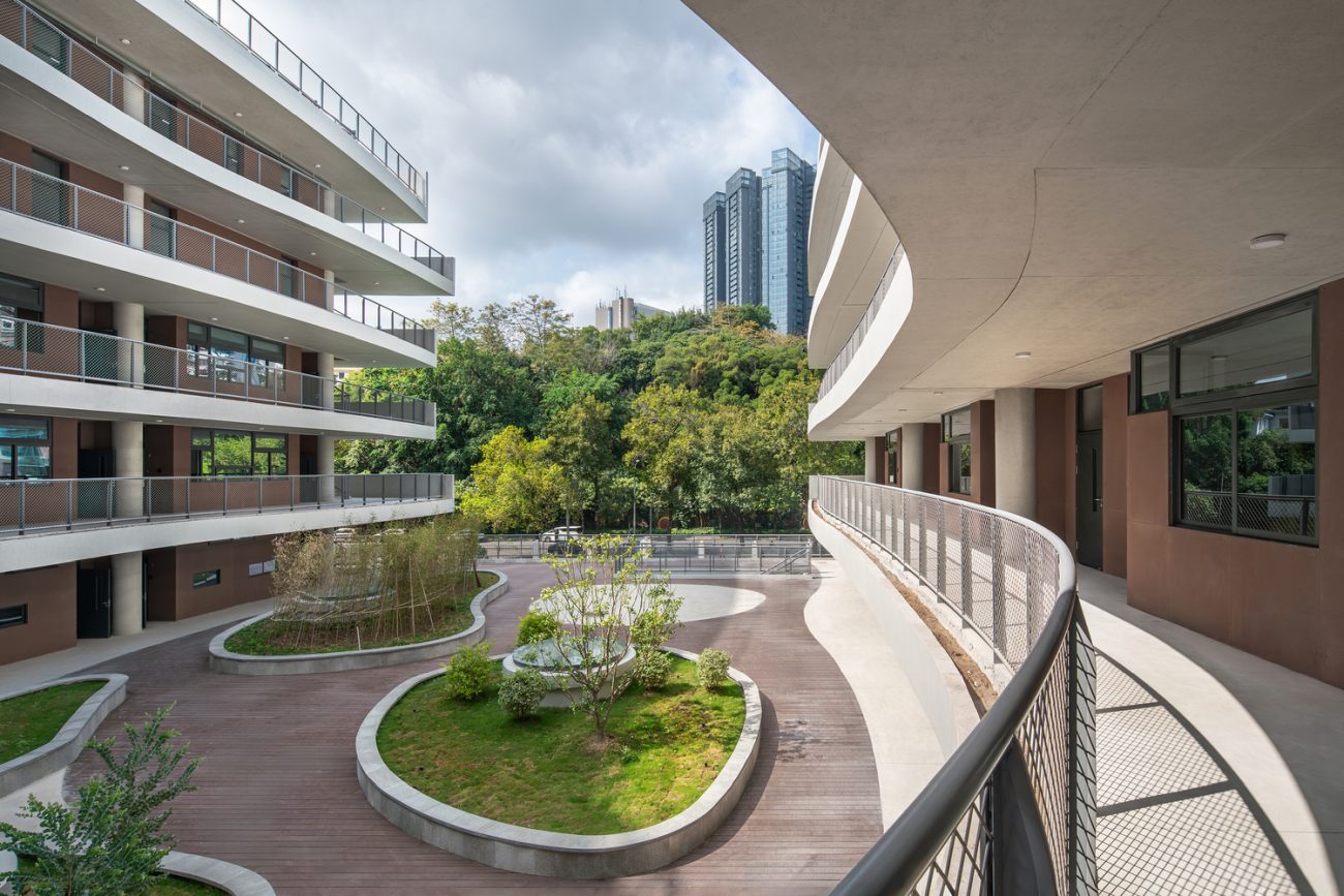 JingLong Elementary School Atelier FCJZ Balustrade