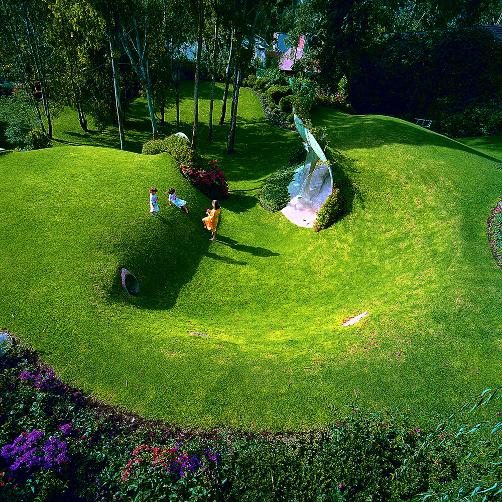 Organic House Underground Javier Senosiain Roof