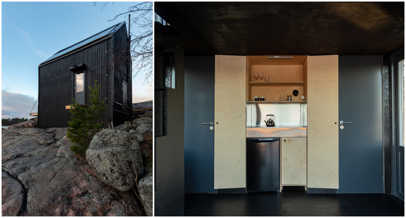 Stowaway Cabin Kitchen