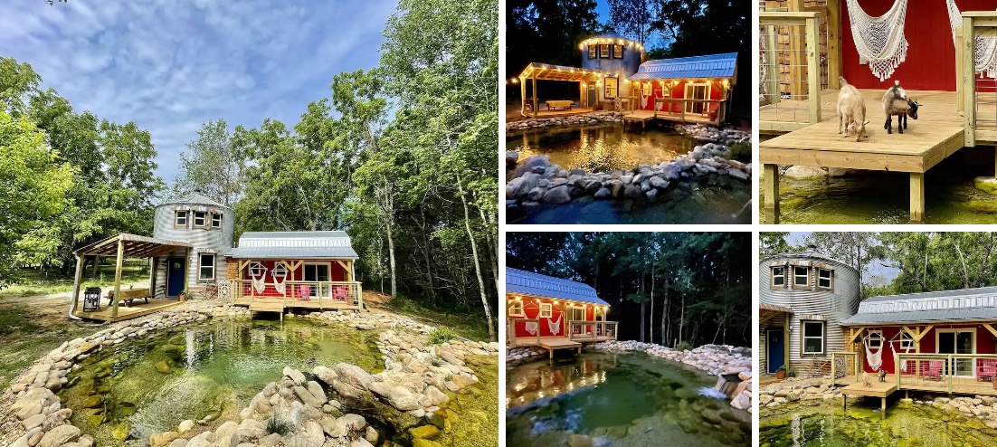 A Converted Silo Barn in Louisa Virginia