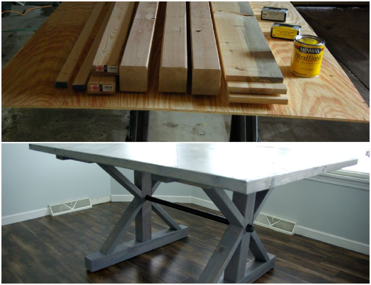 Diy farmhouuse table